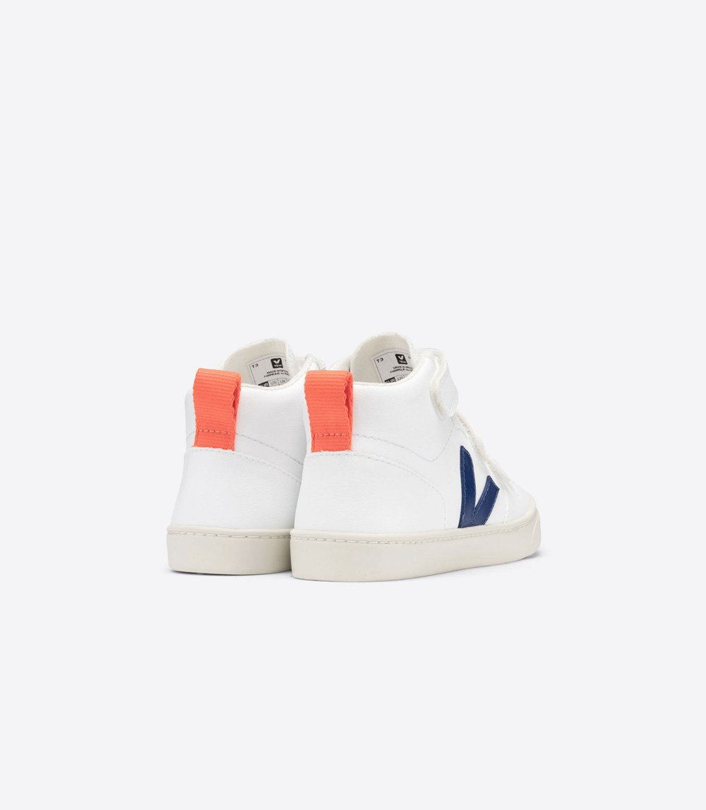 Veja Trainers Kids White - V-10 Mid Cwl - WABX-27860